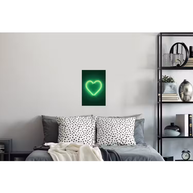 Muursticker - Neon - Groen - Licht — 5