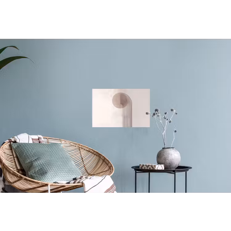 Muursticker - Minimalistisch - Cirkel - Lichtgrijs — 4