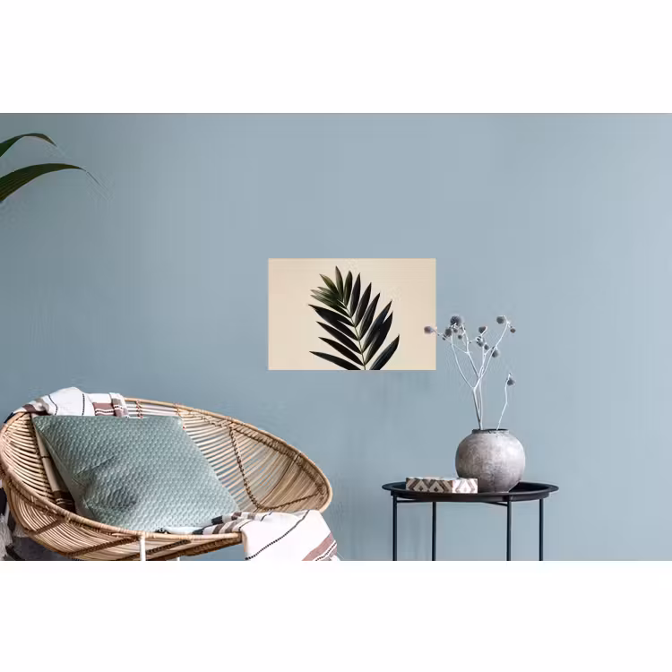Muursticker - Palmblad - Donkere bladen - Subtiel — 4