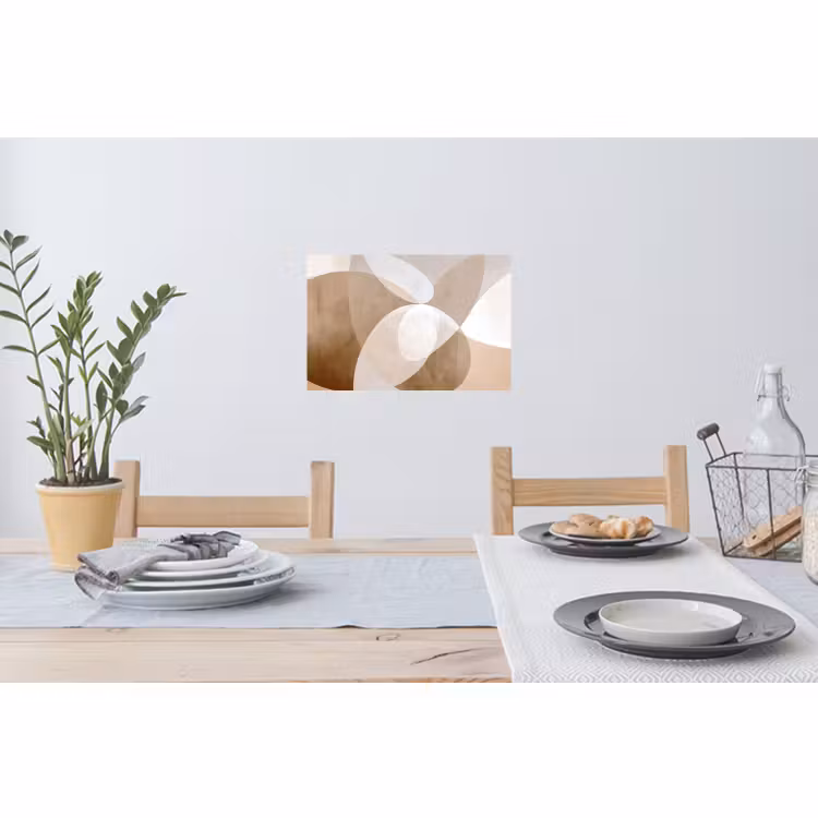 Muursticker - Ovale vormen - Transparant - Zachte overgang — 3