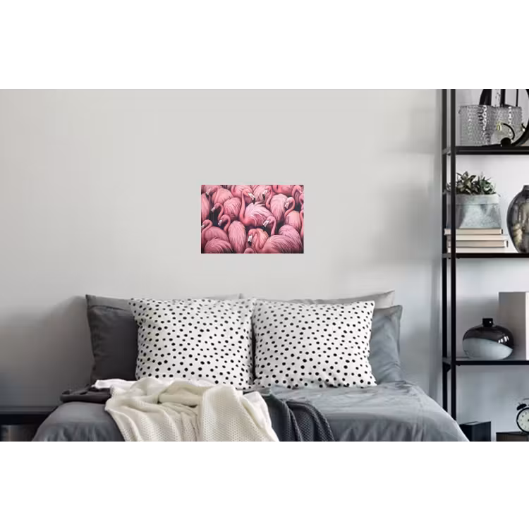 Muursticker - Flamingo - Roze - Dieren — 5