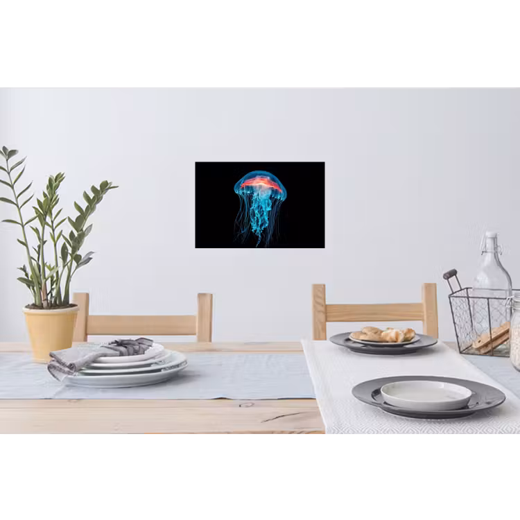 Muursticker - Kwal - Tentakels - Blauw - Licht — 3