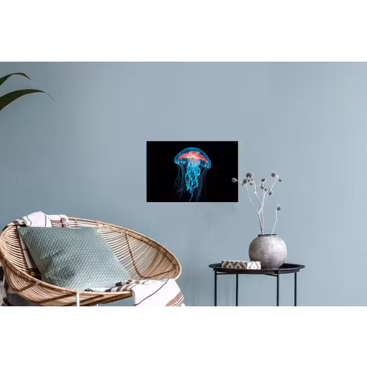 Muursticker - Kwal - Tentakels - Blauw - Licht — 4