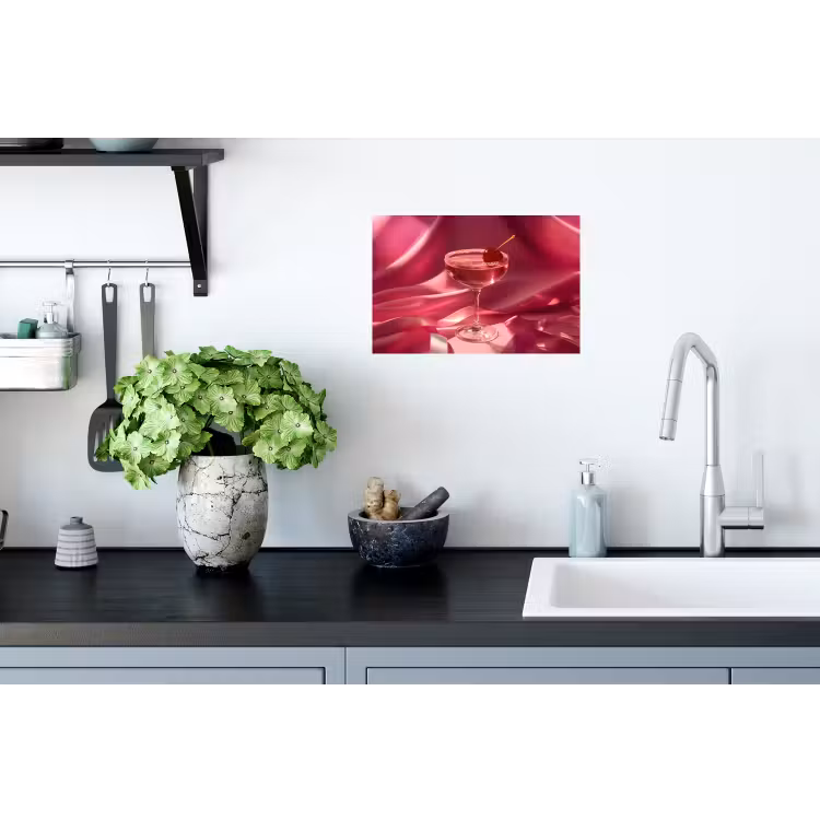Muursticker - Cocktail - Pink - Luxe — 2