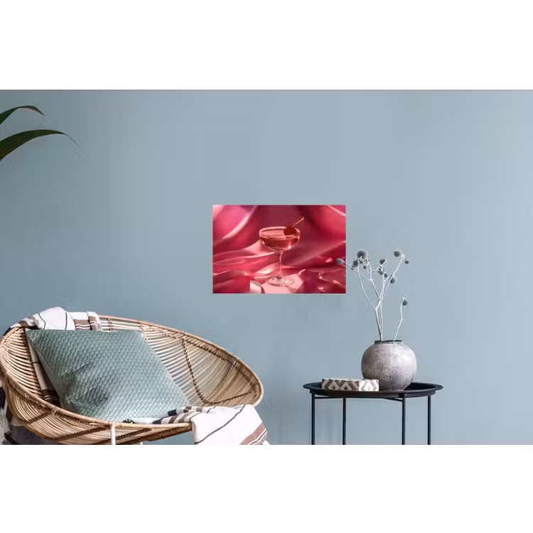 Muursticker - Cocktail - Pink - Luxe — 4