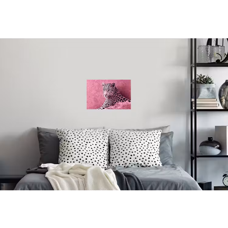 Muursticker - Panter - Luxe - Roze — 5
