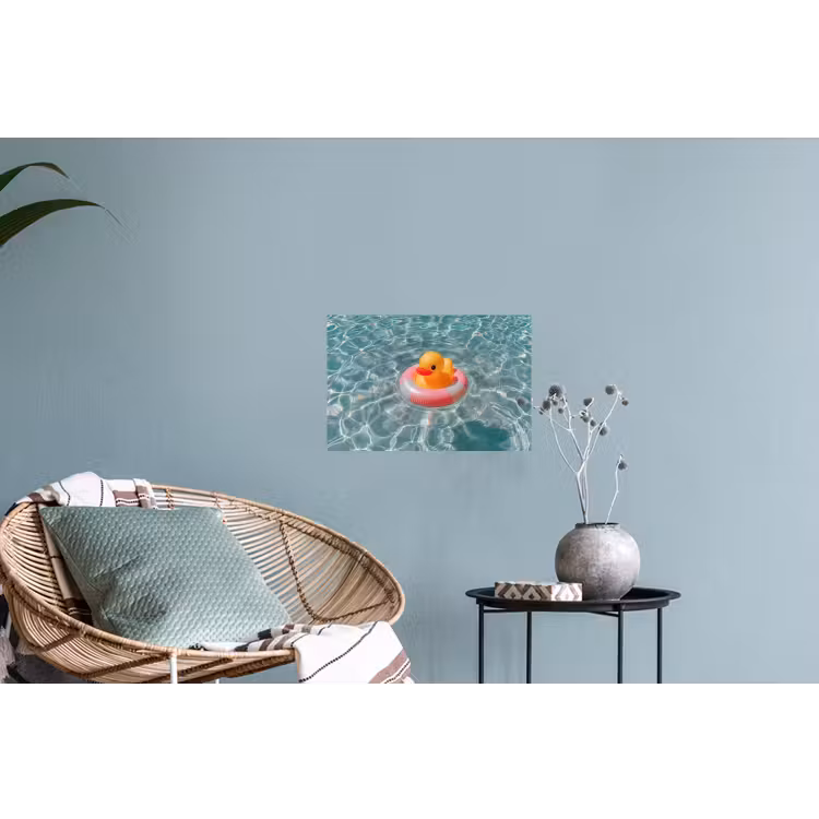 Muursticker - Badeend - Zwemband - Geel — 4