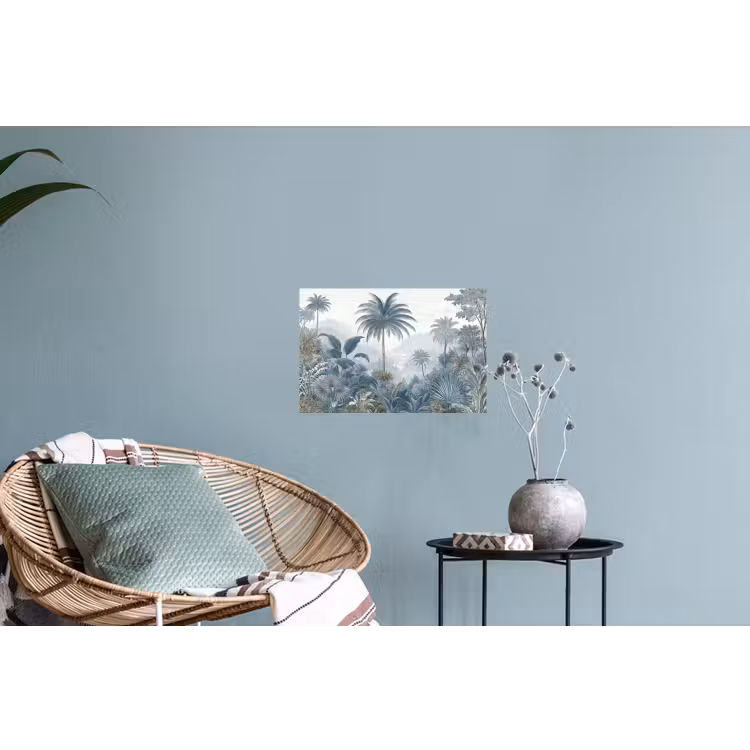 Muursticker - Jungle - Modern - Blauw - Groen — 4