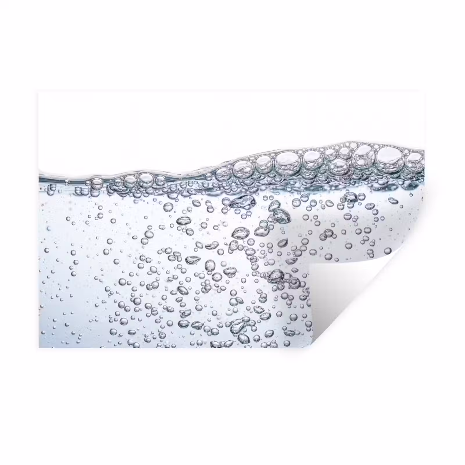 Muursticker - Luchtbellen - Water - Dynamisch — 1