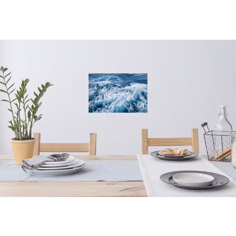 Muursticker - Golven - Oceaan - Blauw — 3