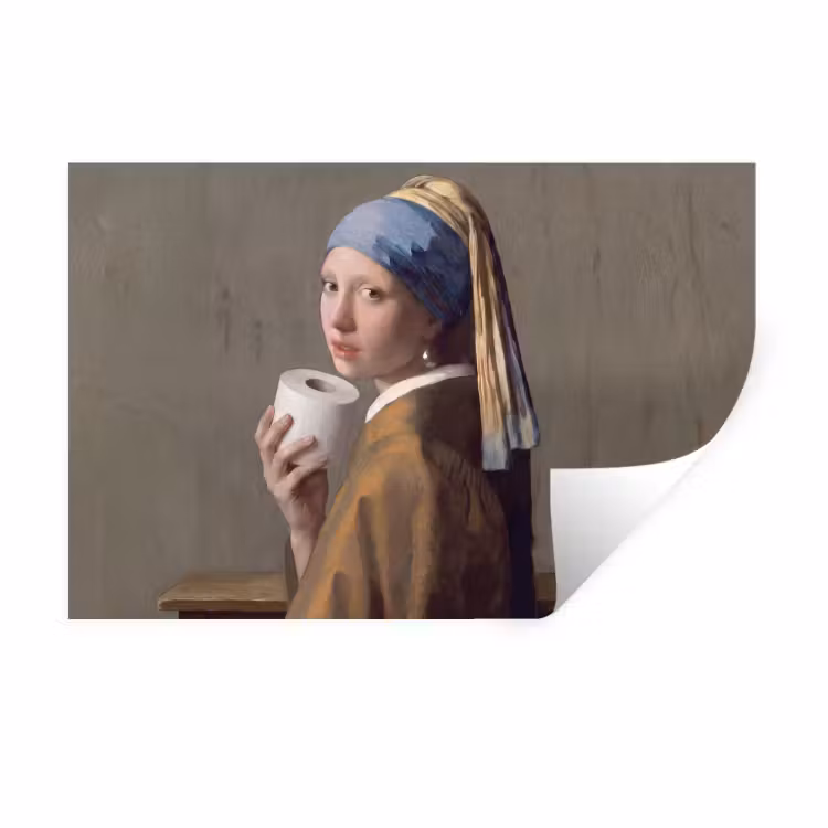 Muursticker - Klassiek - Humor - Kleurrijk — 1