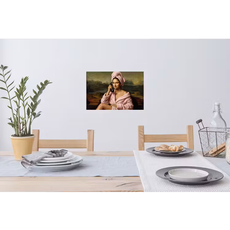 Muursticker - Mona - Klassiek - Roze — 3