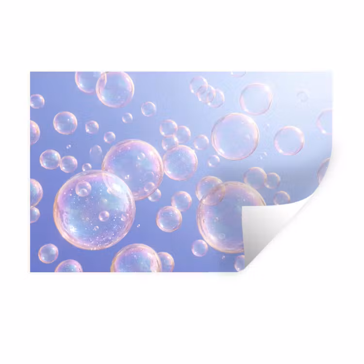 Muursticker - Pastel - Bubbels - Dromerig — 1