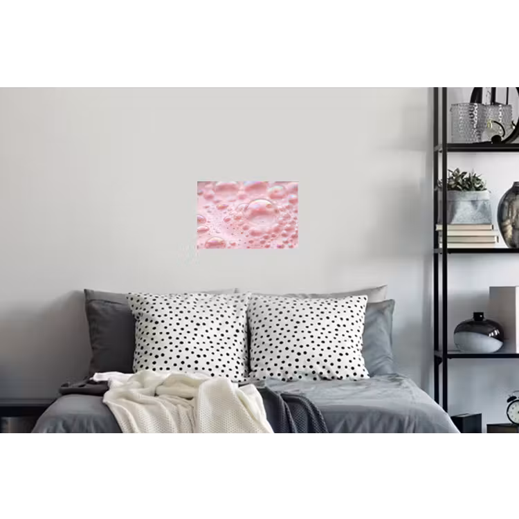 Muursticker - Schuim - Structuur - Roze — 5