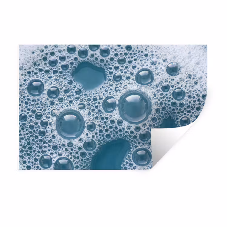 Muursticker - Schuim - Water - Textuur — 1