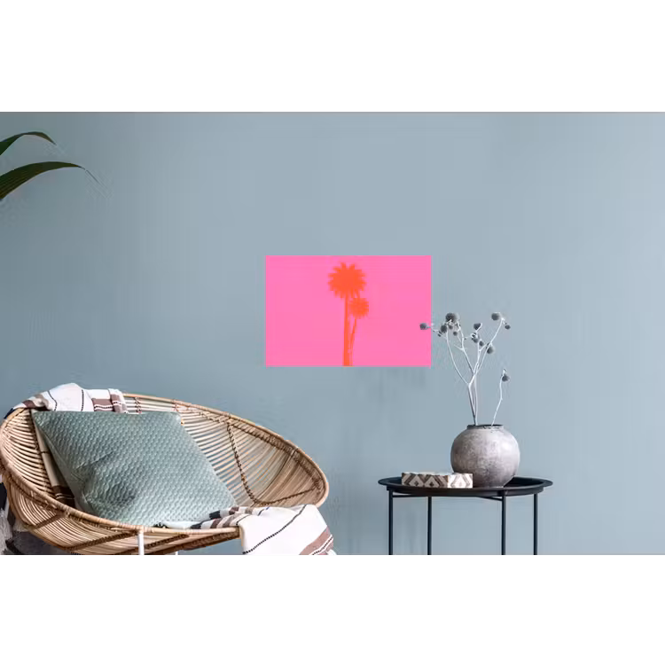 Muursticker - Palmbomen - Modern - Roze — 4