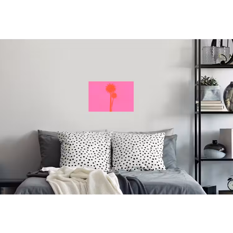 Muursticker - Palmbomen - Modern - Roze — 5