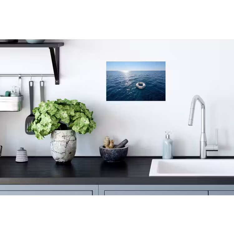 Muursticker - Oceaan - Zwemband - Horizon — 2