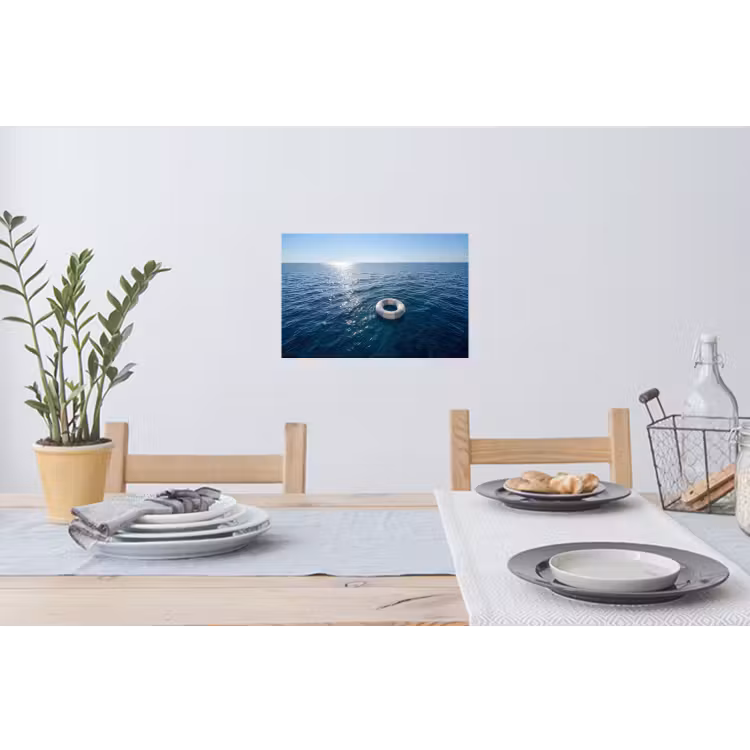 Muursticker - Oceaan - Zwemband - Horizon — 3