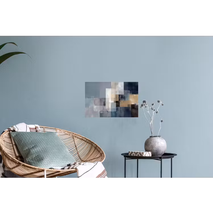 Muursticker - Rechthoeken - Abstract - Blauw — 4