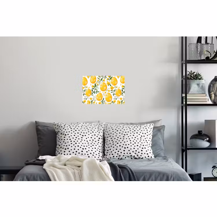Muursticker - Bloemen - Paaseieren - Geel — 5