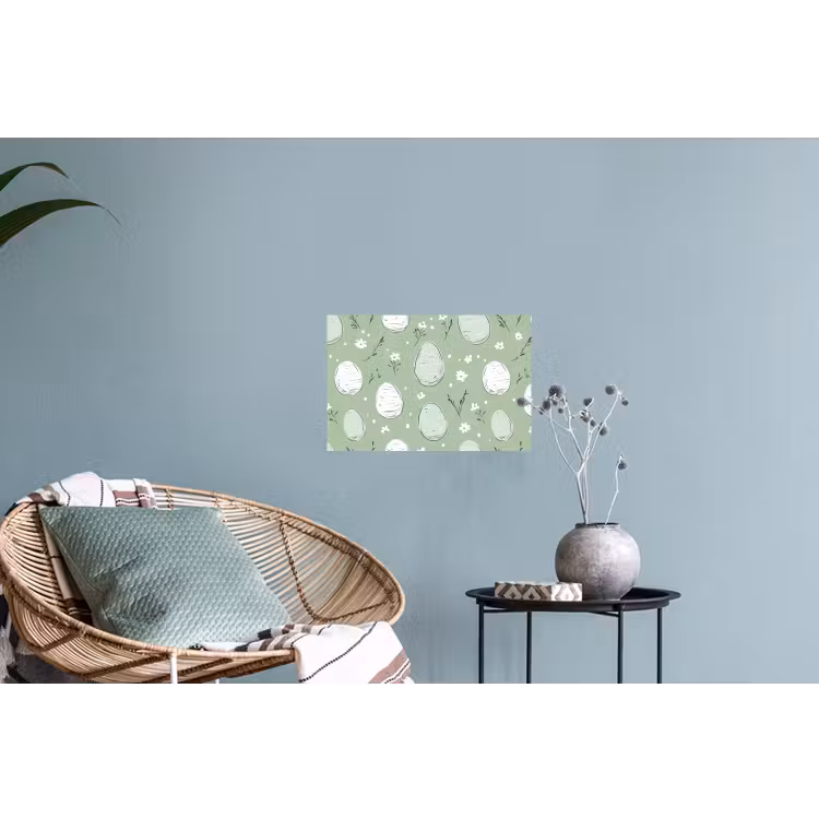 Muursticker - Groen - Eieren - Patroon — 4