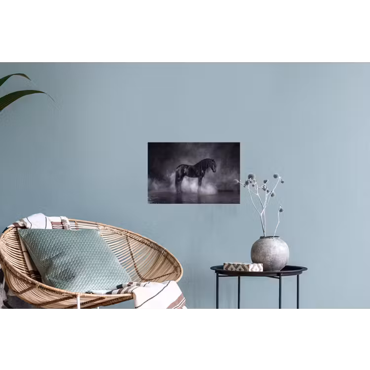 Muursticker - Paard - Magisch - Zwart — 4