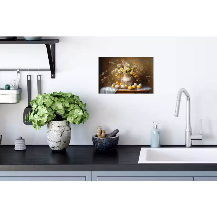 Muursticker - Paaseieren - Stilleven - Vaas — 2