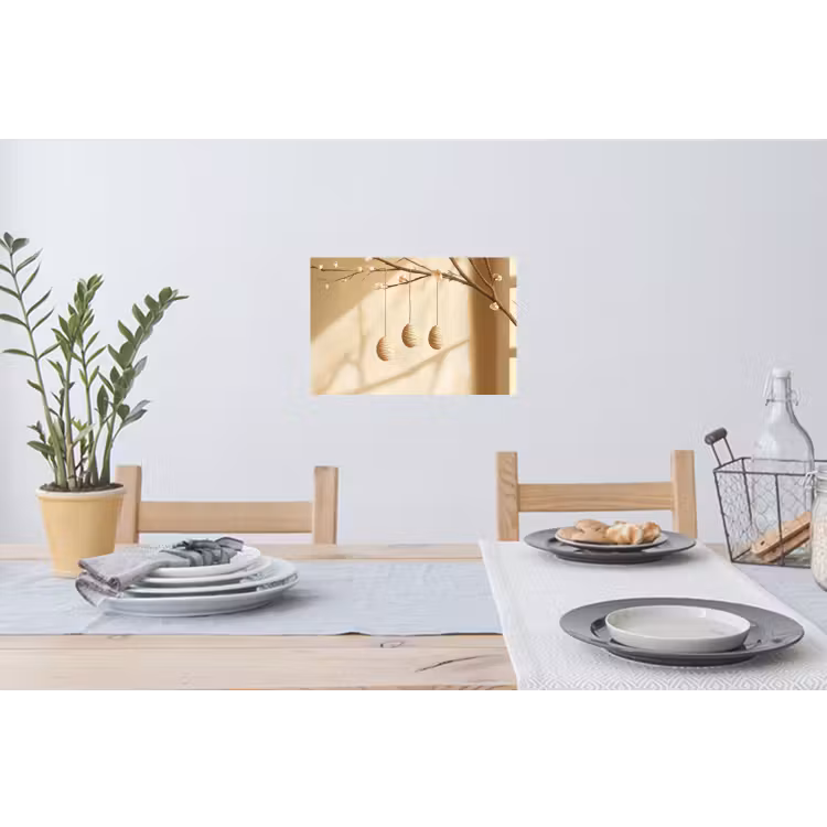 Muursticker - Beige - Paastak - Eieren — 3