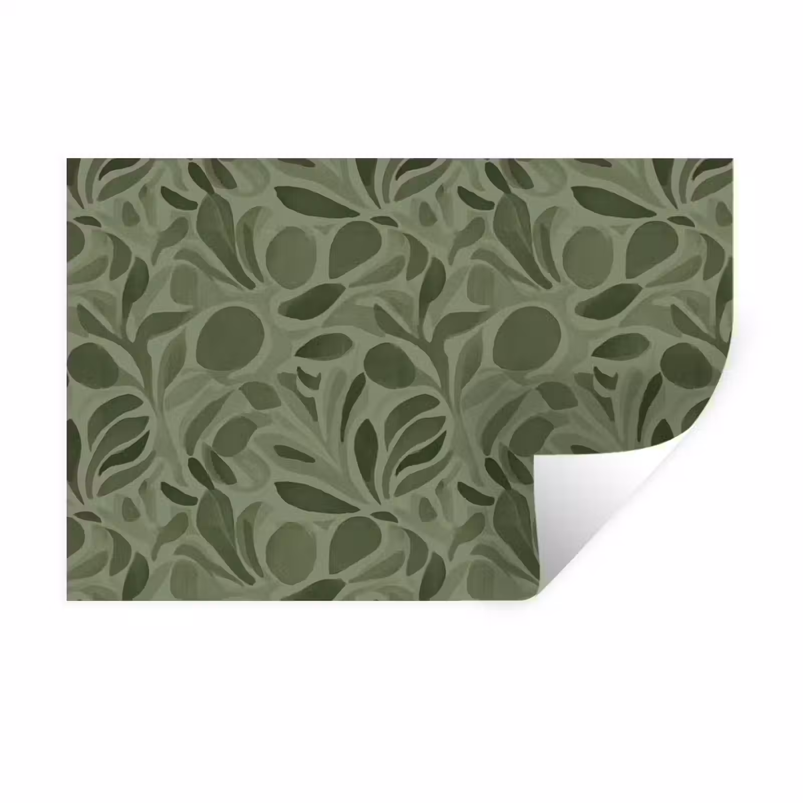 Muursticker - Sereen - Bladeren - Groen — 1