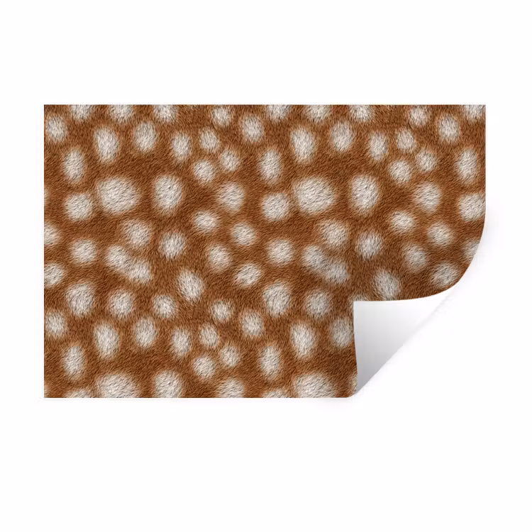 Muursticker - Hert - Bruin - Vacht — 1