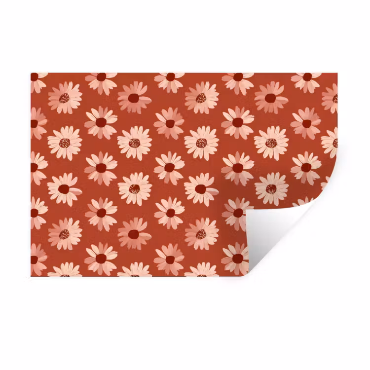 Muursticker - Madelief - Retro - Terracotta — 1
