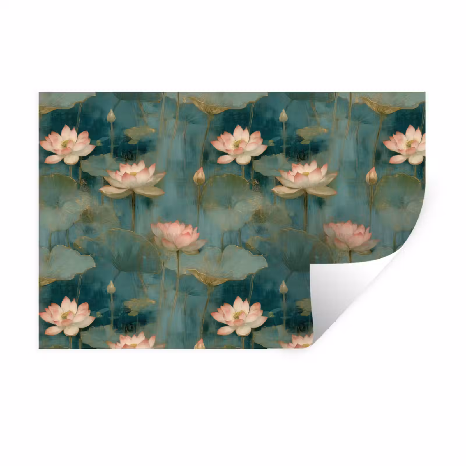 Muursticker - Botanisch - Bloemen - Roze — 1