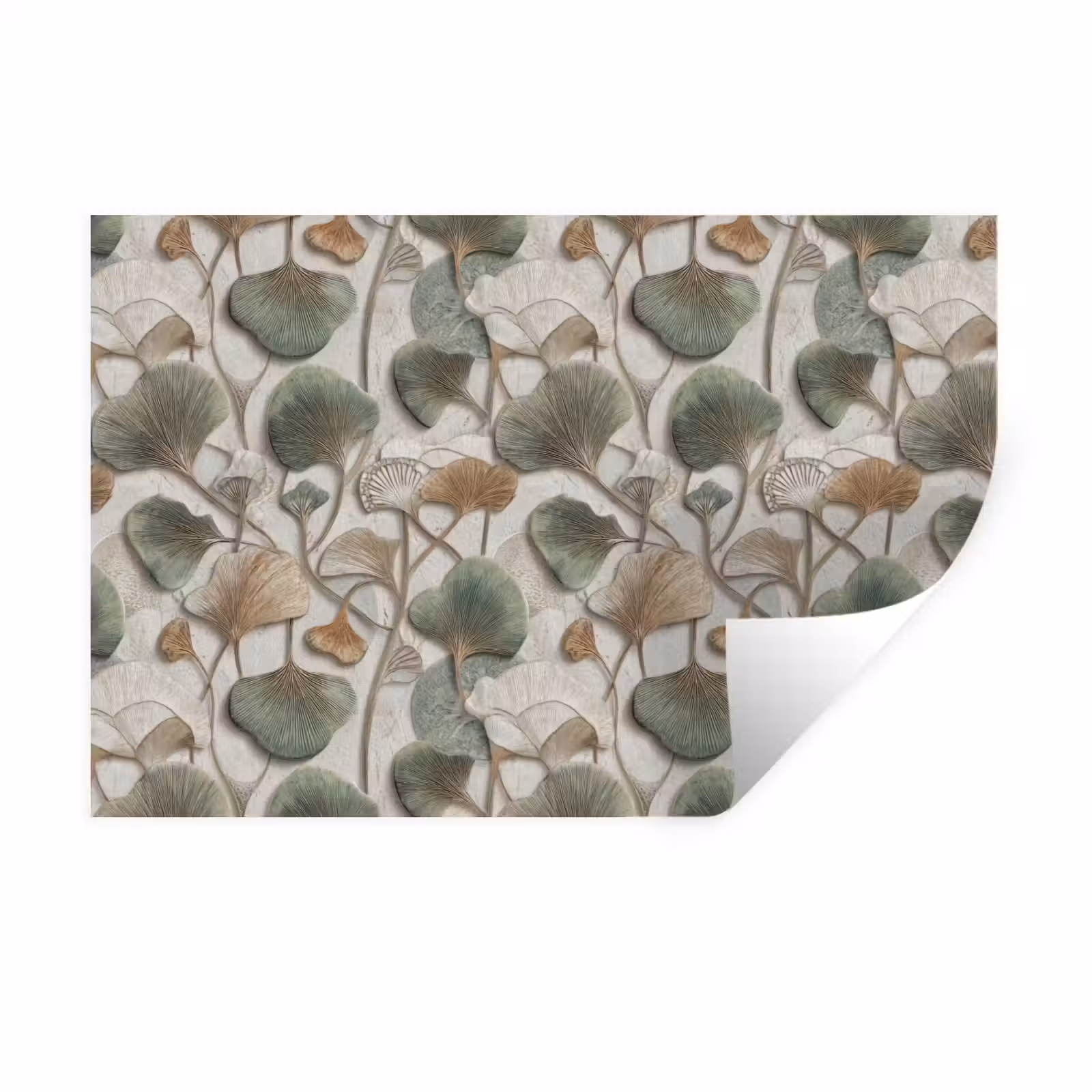 Muursticker - Elegant - Bladeren - Groen — 1