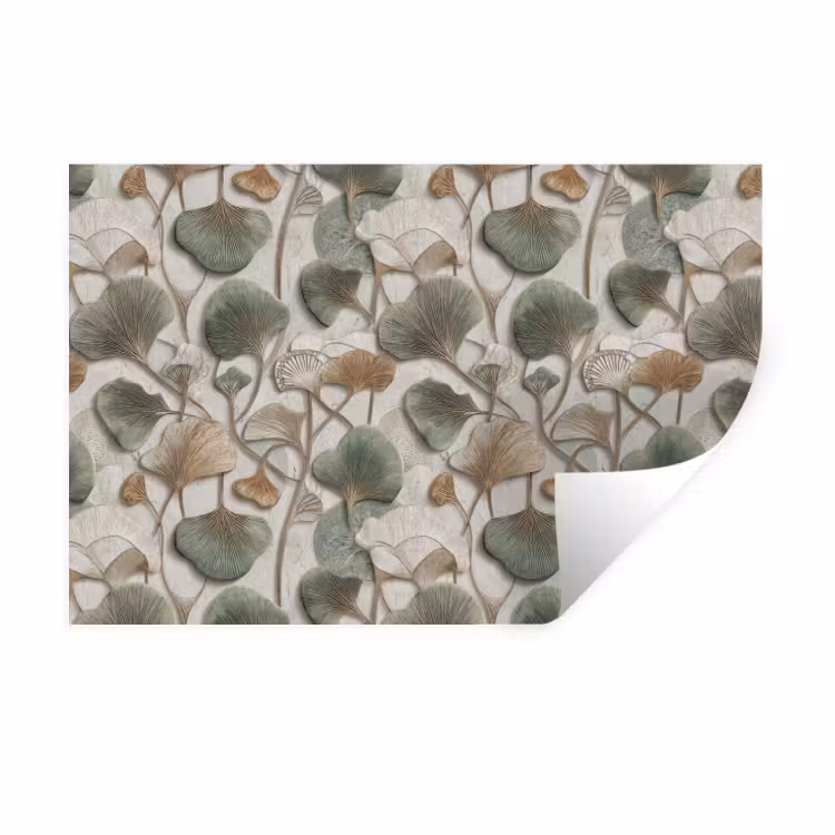 Muursticker - Elegant - Bladeren - Groen — 1