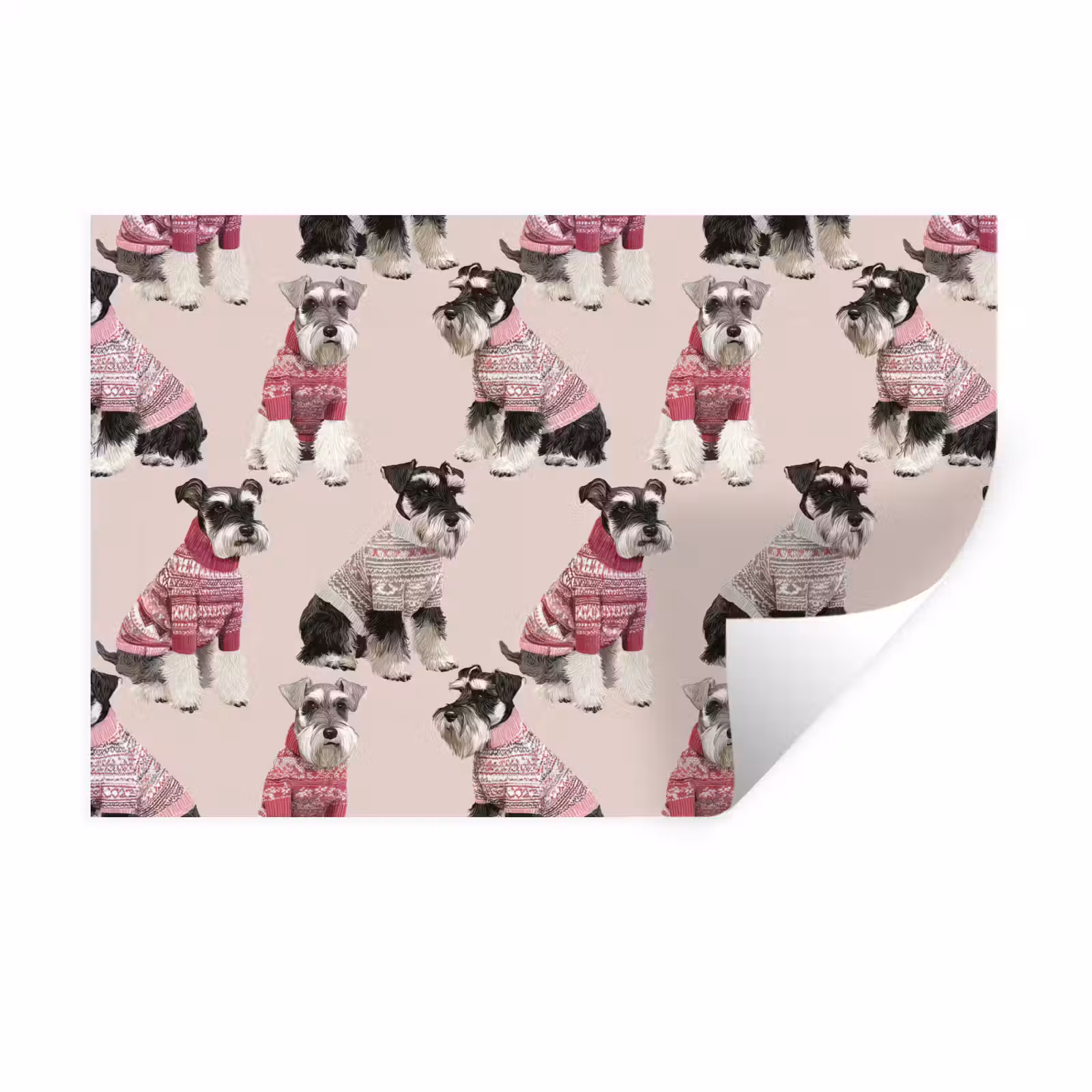 Muursticker - Honden - Truien - Rood — 1