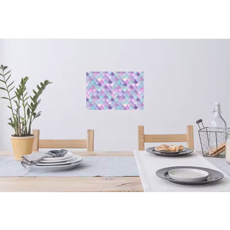 Muursticker - Dromerig - Zeemeermin - Pastel — 3