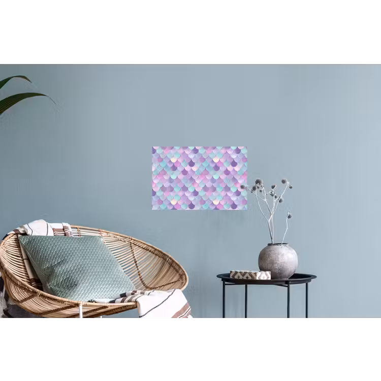 Muursticker - Dromerig - Zeemeermin - Pastel — 4