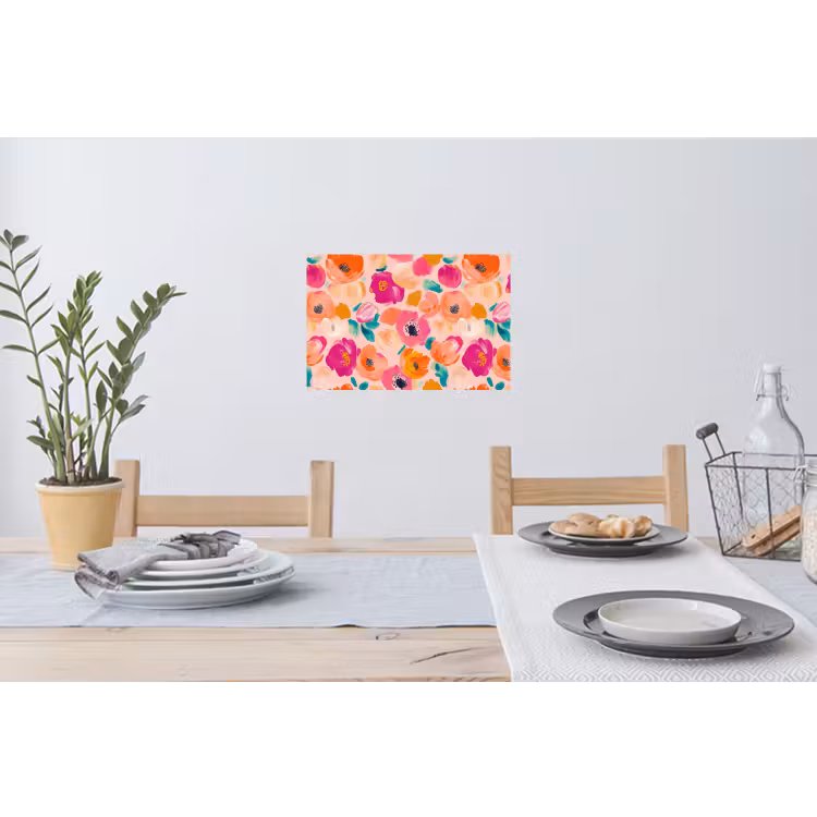 Muursticker - Bloesems - Vrolijk - Kleurrijk — 3