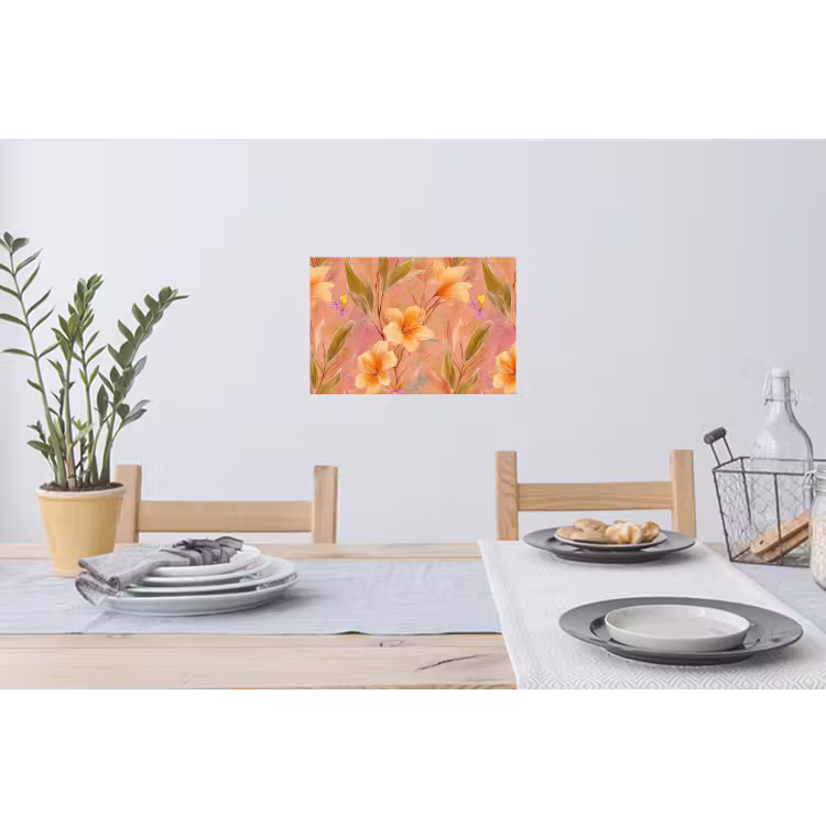 Muursticker - Botanisch - Bloemen - Kleurrijk — 3