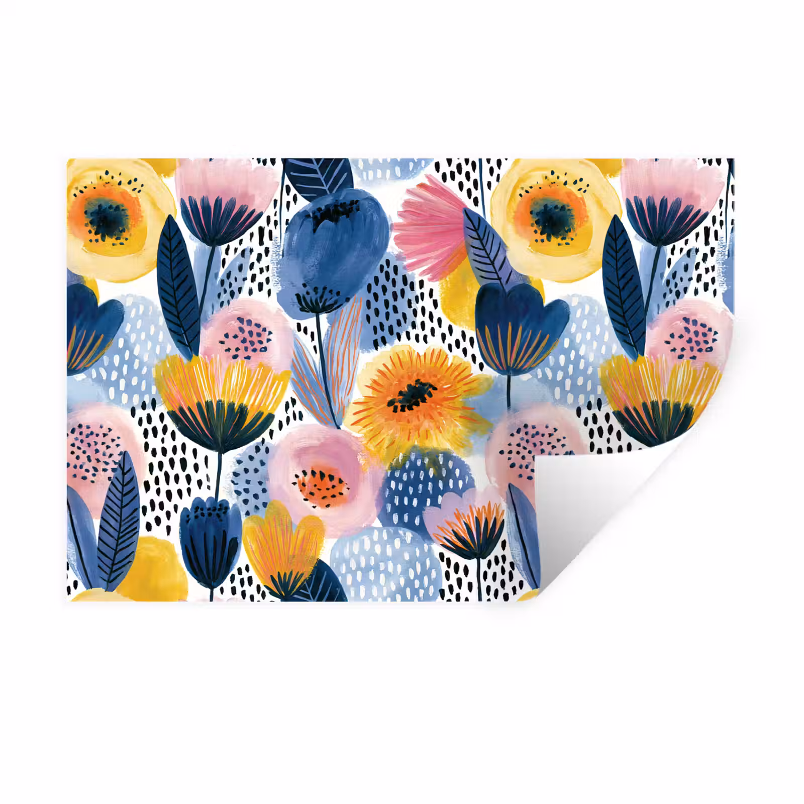 Muursticker - Creatief - Patroon - Kleurrijk — 1