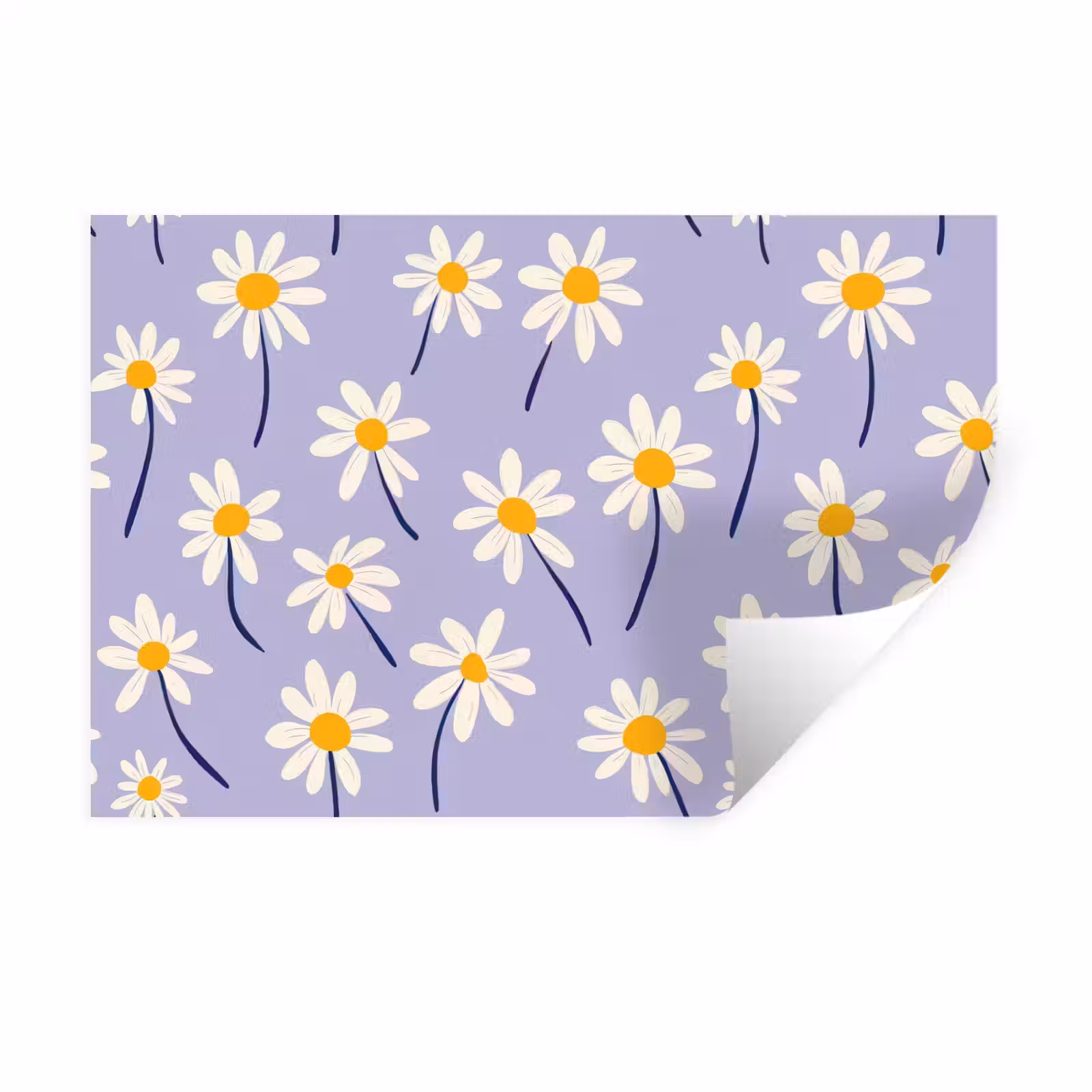 Muursticker - Modern - Madelief - Paars — 1