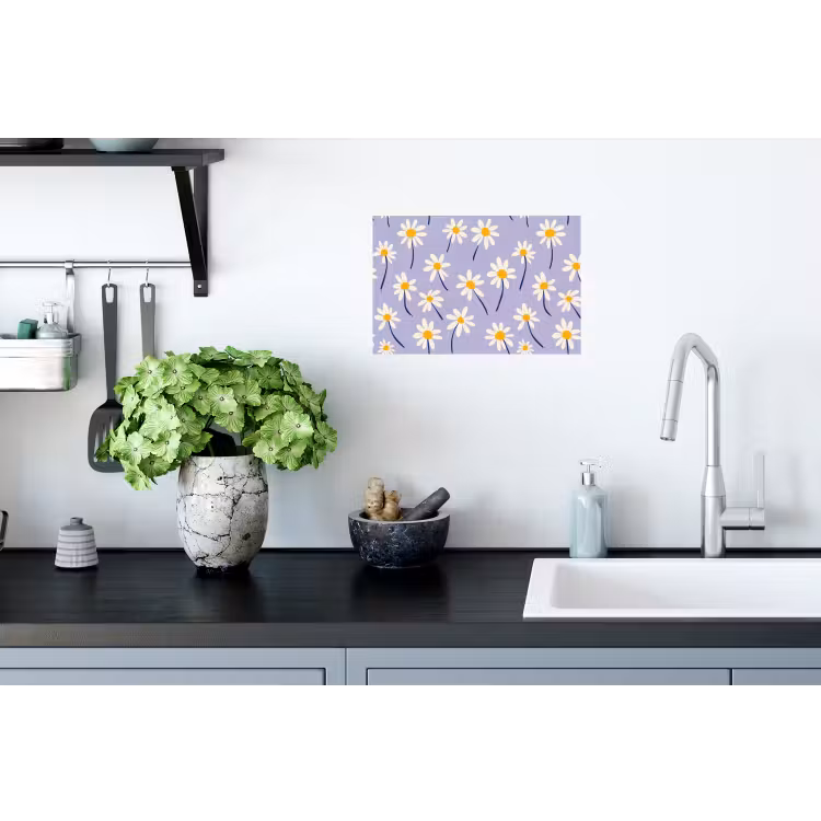 Muursticker - Modern - Madelief - Paars — 2