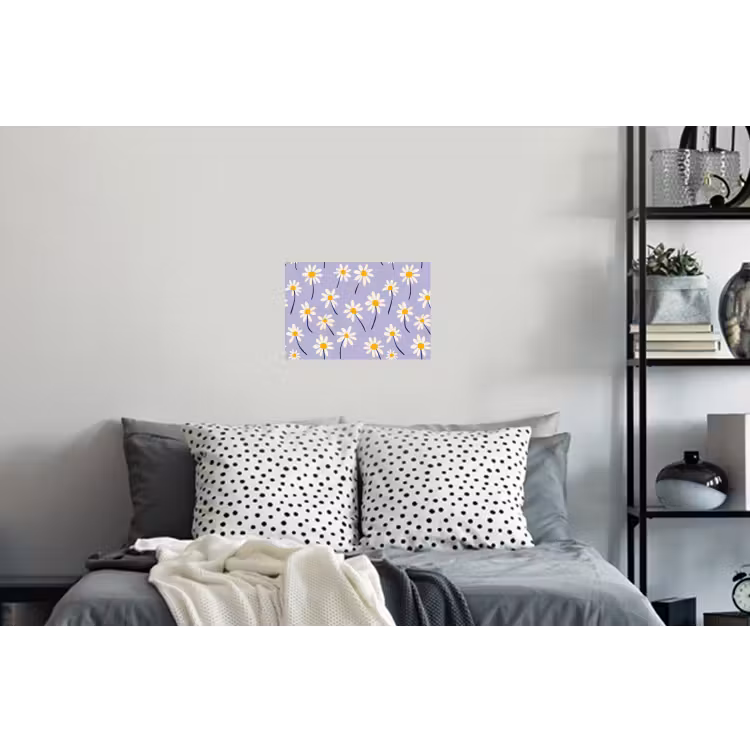 Muursticker - Modern - Madelief - Paars — 5