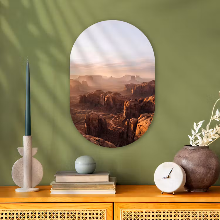 Muurovaal - Kunststof - Woestijn - Landschap - Natuur — 2