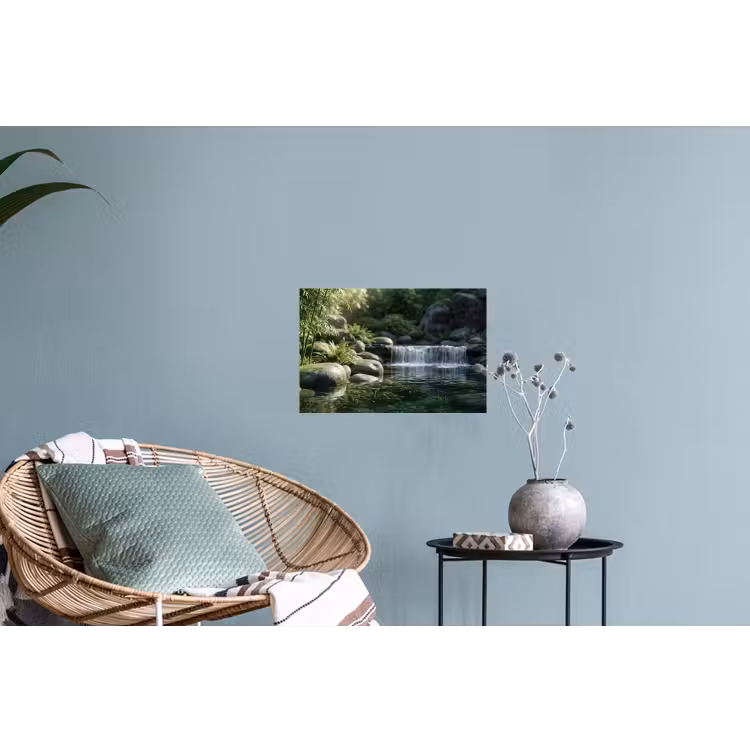 Muursticker - Beek - Waterval - Natuur - Groen — 4