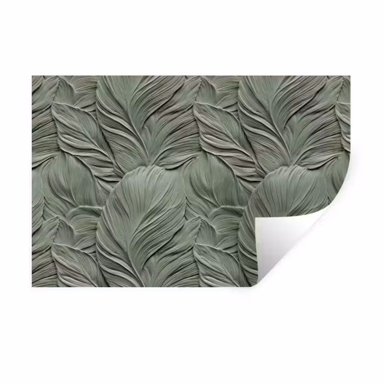 Muursticker - Bladeren - Textuur - Groen — 1