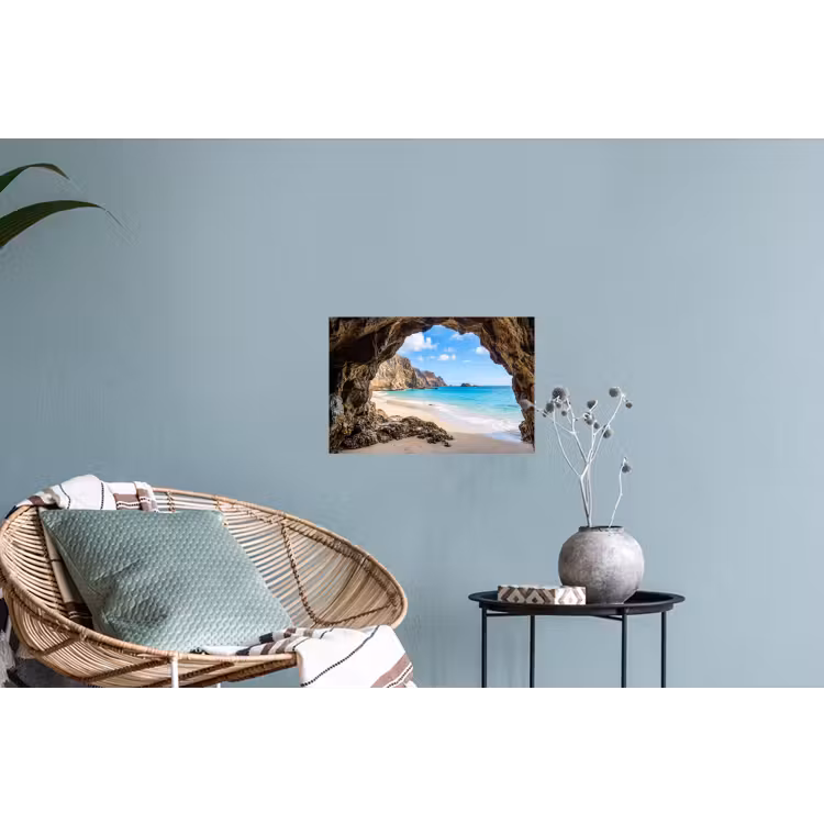 Muursticker - Grot - Strand - Zee - Blauw — 4