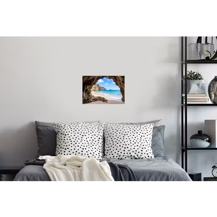 Muursticker - Grot - Strand - Zee - Blauw — 5