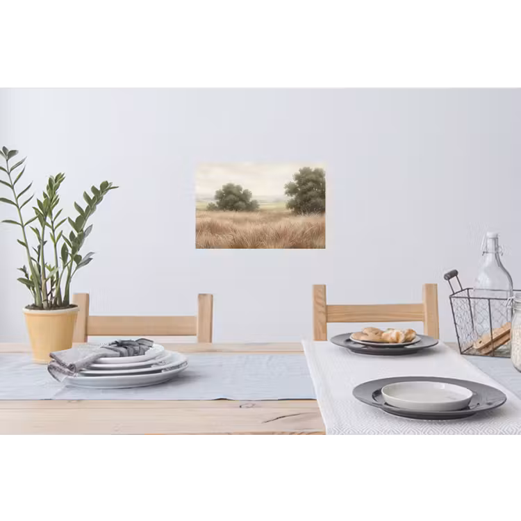 Muursticker - Landschap - Minimalistisch - Beige — 3